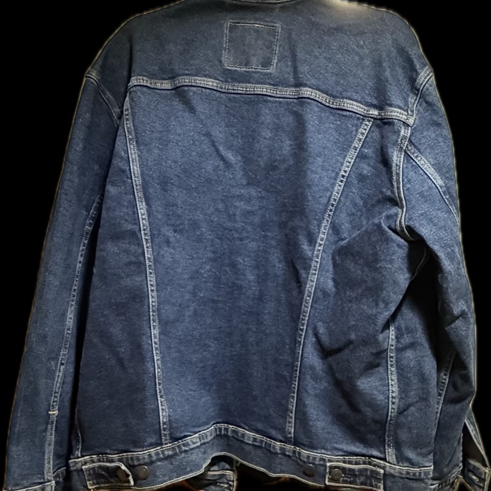 Levi's Blue Lightweight Shirt Jacket Timeless Design - Picture 2 of 3